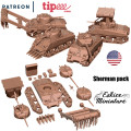 Sherman pack - 3D 0