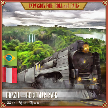 Roll and Rails: Brazil - Peru map pack