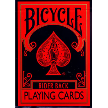 Bicycle Reverse Rouge/Noir