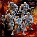 The Beholder Miniatures - Royaumes de la Ruine - Barbares avec Fleau 6