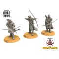 Grey Castle - x3 Grey Castle Guard with Long Bows - Davales 0