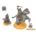 Grey Castle - High King with Tabard on Foot & Mounted - Davales 0