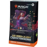 Magic The Gathering : Les Hors-la-loi de Croisetonnerre - Deck Commander Ennemie Publique Numéro Un