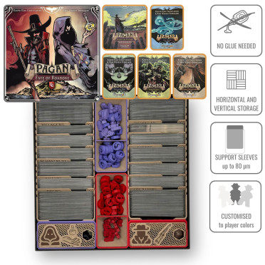 Pagan: Fate of Roanoke - board game insert