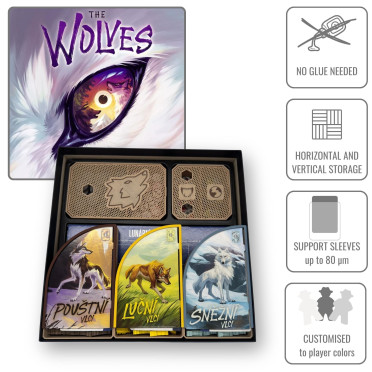 The Wolves - board game insert