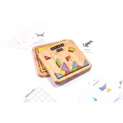 Wooden Tangram Game - Tetris