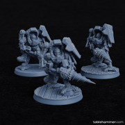 Tablehammer – Federation of Tyr – Exo Dwarves with drills