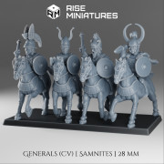 Rise Miniatures - Samnites Wars - Généraux Osques Montés - 28mm