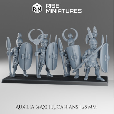 Rise Miniatures - Samnites Wars - Auxiliaires Lucaniens - 28mm