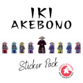 Iki Akebono Sticker Set 0