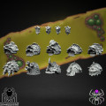 Eight Legs Miniatures – Plague Bringers – Heavy Armor Squad 10