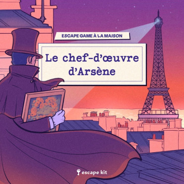 Escape Game à la maison - Le chef-d’oeuvre d’Arsène