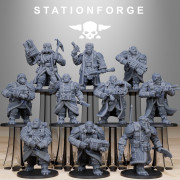 Station Forge - Légion de Fer - GrimGuard Frostwatch Mutants Rippers Weapons