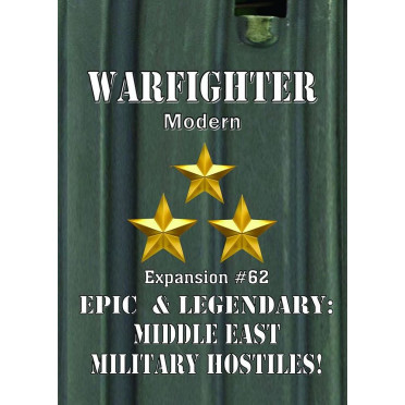 Warfighter Modern - Expansion 62 Epic & Legendary Middle East Insurgent Hostiles