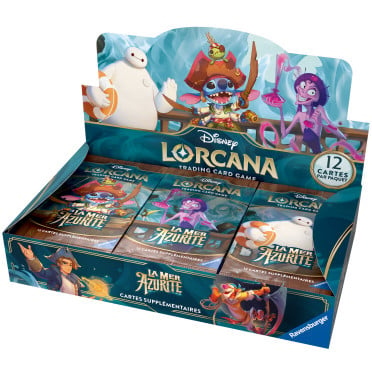 Lorcana - Boite de 24 Boosters La Mer Azurite