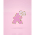 Colored Meeple Enamel Pin 6