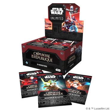 Star Wars Unlimited : Ombres de la Galaxie - Boite de 24 Boosters