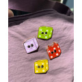 Enamel board game pins Le Dé Pité 2