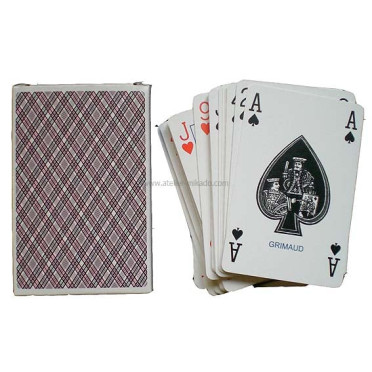 Playing Cards Poker Grimaud PVC