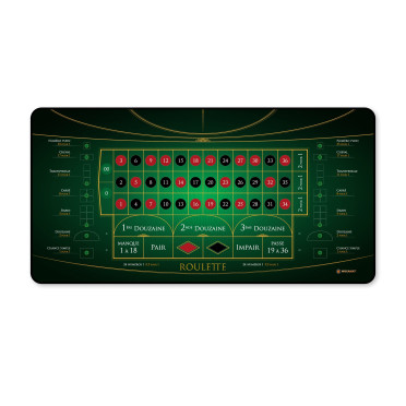 Roulette Wogamat Playmat 180 x 90 cm