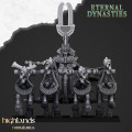 Highlands Miniatures - Eternal Dynasties - Mounted Grand Pharaoh x1 0