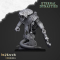 Highlands Miniatures - Eternal Dynasties - Necroserpents X3 2