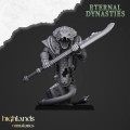 Highlands Miniatures - Eternal Dynasties - Necroserpents X3 3