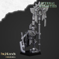 Highlands Miniatures - Eternal Dynasties - Pharaoh Banner Bearer x1 2