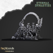 Highlands Miniatures - Eternal Dynasties - Crane Catapult x1