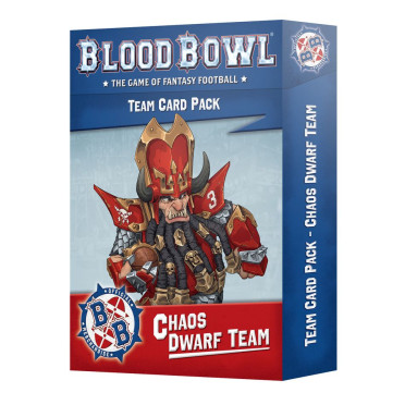 Blood Bowl : Set de cartes - Nains du Chaos