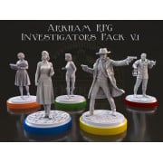 Pack d'Investigateurs compatible Arkham JDR - Version 1