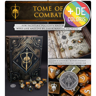 Artefact Games - Set de dés JDR - Dice Tomes