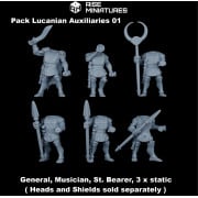 Rise Miniatures - Samnite Wars - Lucanian Auxiliaries - Bodies - 28mm