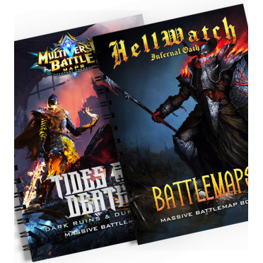 Fantasy Battlemap Book Bundle