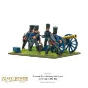 Napoleonic Prussian Foot Artillery with 6- or 12-pdr (1813-15)