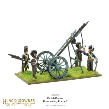 Napoleonic British Rocket Bombarding Frame 2