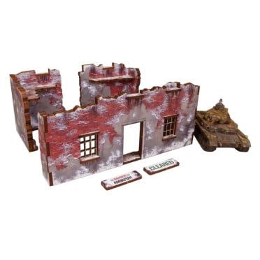 WW2 - Pre-Painted WW2 Winter Ruin 1