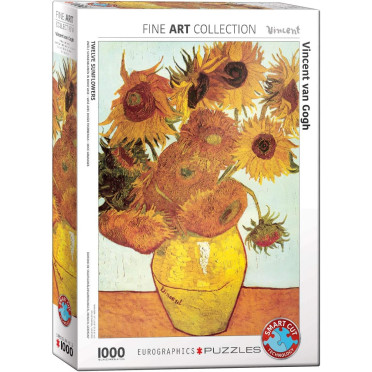 Puzzle - Vincent Van Gogh - Douze Tournesols - 1000 Pièces