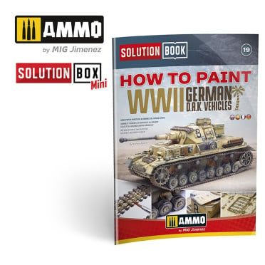 Solution Book 19 - How to Paint WWII German D.A.K .Vehicles