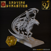 Titan Forge - Undying Dynasties - Sand Priest on Sand Horse