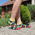 Ankle Socks - Colorfull Meeples 3