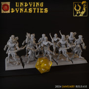 Titan Forge - Undying Dynasties - Sand Skeletons Archers Avec EMC