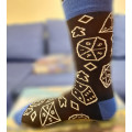 Socks - Meeples and Dice Black 3