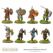 Hail Caesar - The Age of Arthur - Arthurian Unarmoured Saxon Infantry B