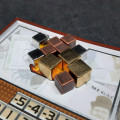 Terraforming Mars - Compatible bronze, silver and gold metal cubes 6