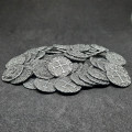 Pirate antique silver metal coins for board games / role-play games 0