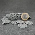 Pirate antique silver metal coins for board games / role-play games 1