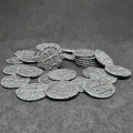 Pirate antique silver metal coins for board games / role-play games 3