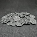 Pirate antique silver metal coins for board games / role-play games 5