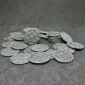 Pirate antique silver metal coins for board games / role-play games 13